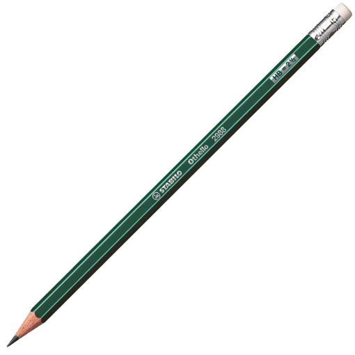 Picture of STABILO OTHELLO PENCIL HB W/RUBBER